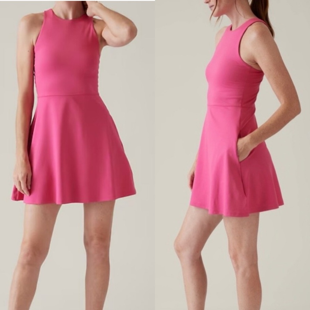 ATHLETA Conscious Dress in Salvia Pink size small